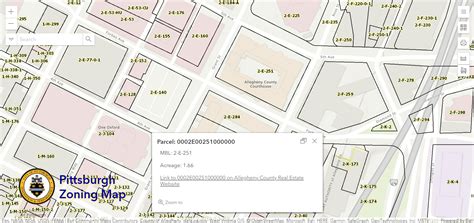 city of pittsburgh parcel map.